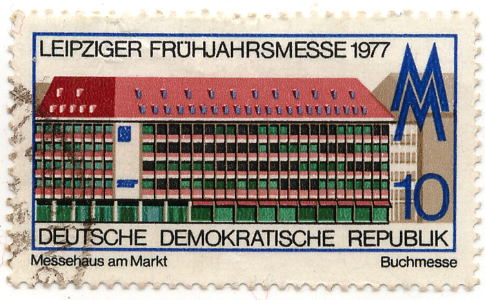 Leipziger FrÃ¼hjahrsmesse 1977 - Buchmesse - Messehaus am Markt