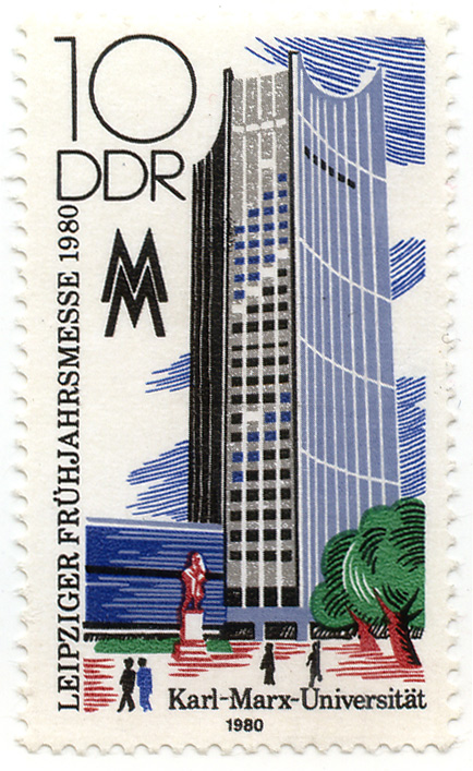 Leipziger FrÃ¼hjahrsmesse 1980 MM - Karl-Marx-UniversitÃ¤t
