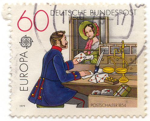 Postschalter 1854 - Europa - CEPT