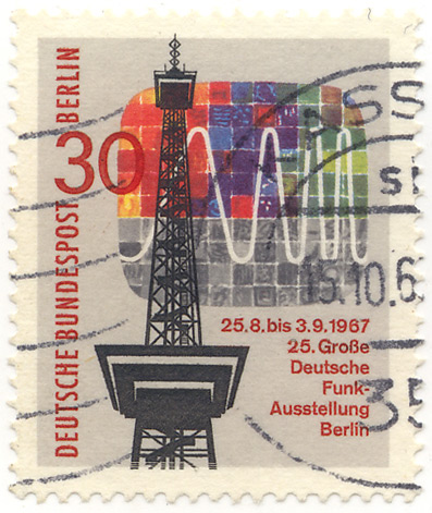 25.8. bis 3.9.1967 - 25. GroÃŸe Deutsche Funk-Ausstellung Berlin