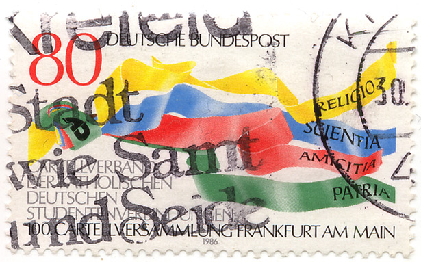 Cartellverband der Katholischen Deutschen Studentenverbindungen - 100. Cartellversammlung Frankfurt am Main - Religio - Scientia - Amicitia - Patria