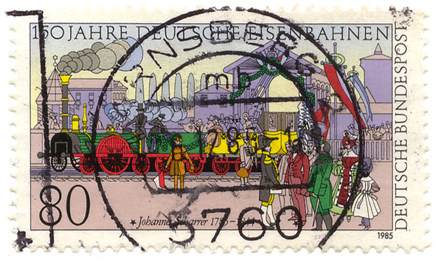 150 Jahre Deutsche Eisenbahnen - Johannes Scharrer 1785-1844