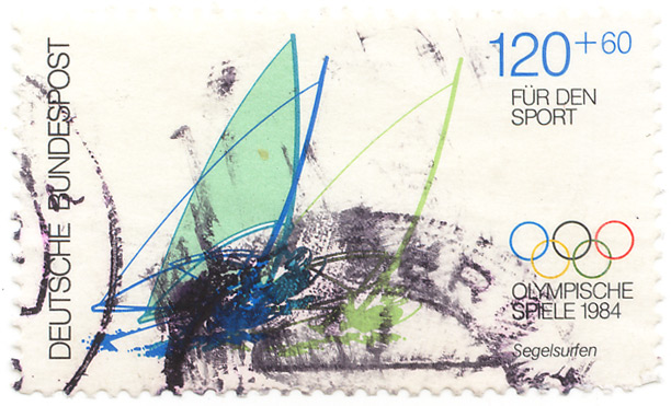 FÃ¼r den Sport - Olympische Spiele 1984 - Segelsurfen