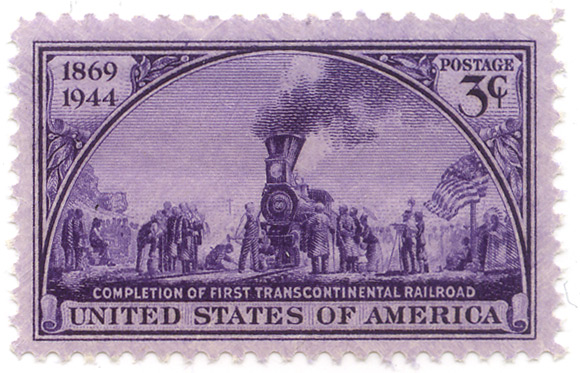 1869-1944 - Completition of the first transcontinental railroad