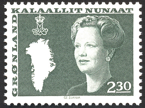 GrÃ¸nland Kalaallit Nunaat - Queen Margrethe II