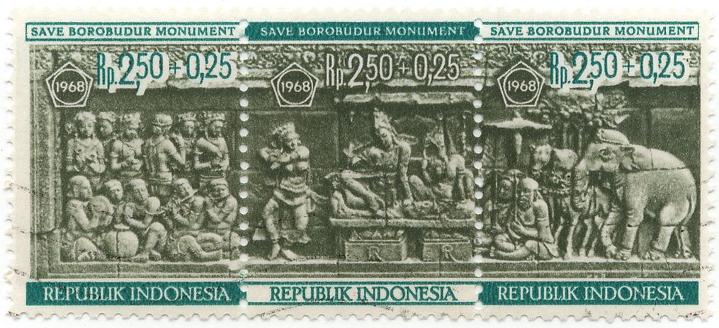 Save Borobudur Monument 1968