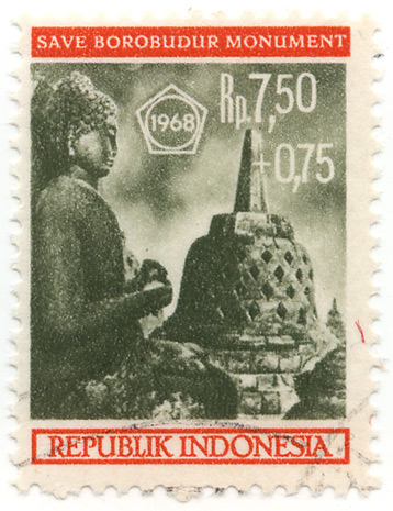 Save Borobudur Monument 1968