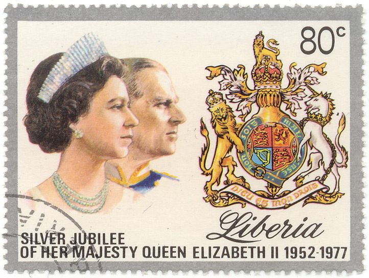 Silver Jubilee of her majesty Queen Elizabeth II - 1952-1977 - Dieu et mon droit