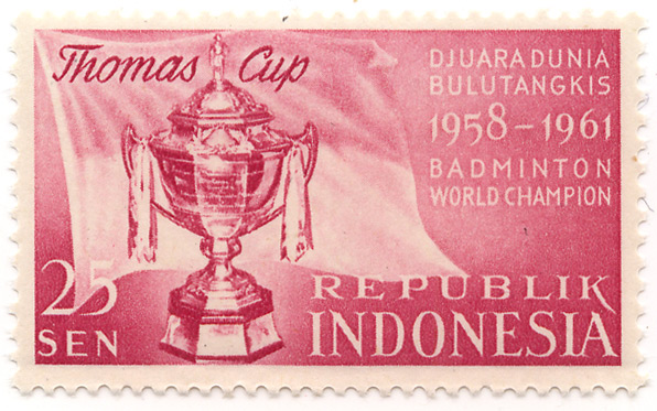 Djuara dunia bulutangkis 1958-1961 Badminton world champion - Thomas cup