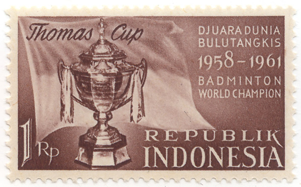 Djuara dunia bulutangkis 1958-1961 Badminton world champion - Thomas cup