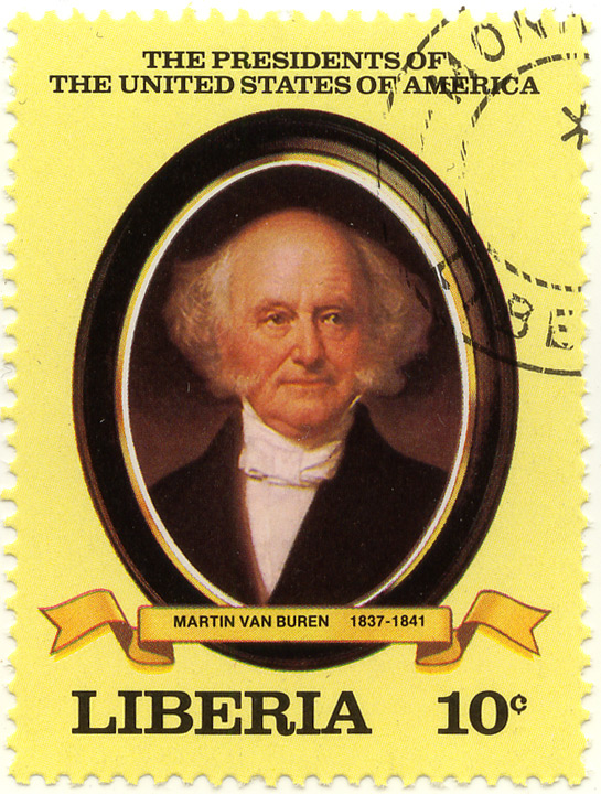 The presidents of the United States of America - Martin Van Buren 1837-1841