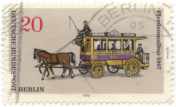 Pferdeomnibus 1907