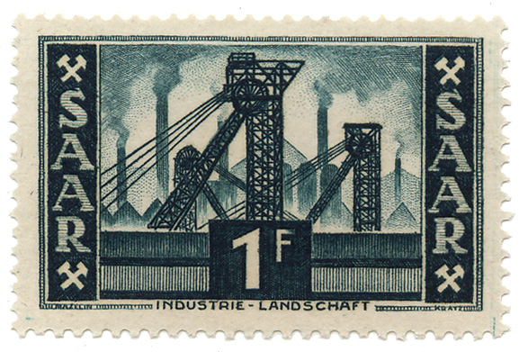 Saar - Industrie-Landschaft