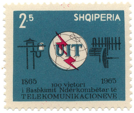 UIT - 100 vjetori i Bashkimit NdÃ«kombÃ«tar tÃ« Telekomunikacioneve 1865-1965