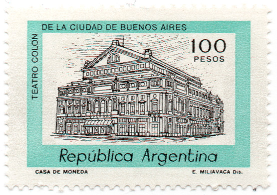 Teatro ColÃ³n de la ciudad de Buenos Aires