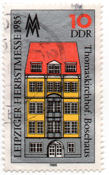 Leipziger Herbstmesse 1985 - Thomaskirchhof, Bosehaus