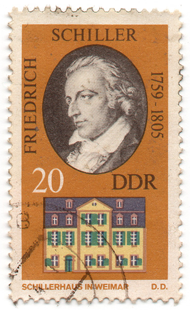 Friedrich Schiller 1759-1805 - Schillerhaus in Weimar - D.D.