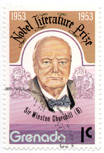 Nobel Literature Prize 1953 - Sir Winston Churchill (B)
