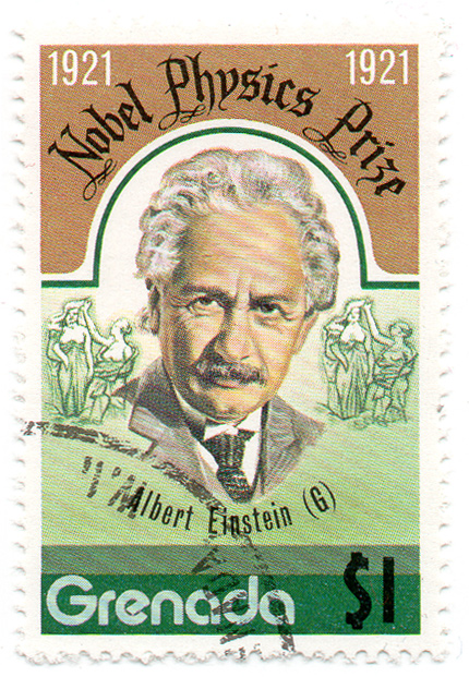 Nobel Physics Prize 1921 - Albert Einstein (G)