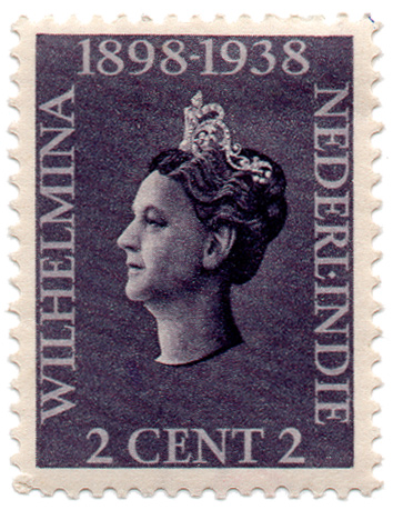 Wilhelmina 1898-1938 - Nederl. Indie