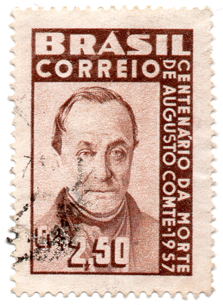 CentenÃ¡rio da morte de Augusto Compte - 1957