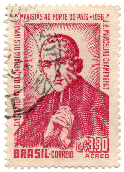 CinquentenÃ¡rio da Chegada dos IrmÃ£os Maristas ao Norte do paÃ­s 1956 - J.B. Marcelino Champagnat