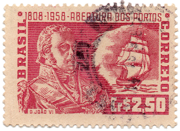 1808-1958 - Abertura dos Portos - D. JoÃ£o VI