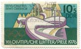 XII. Olympische Winterspiele 1976 - Rennschlittenbahn Oberhof 