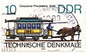 Technische Denkmale - Dresdener Pferdebahn 1886 