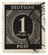 Deutsche Post - 1 Pfennig 