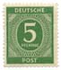 Deutsche Post - 5 Pfennig 