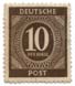 Deutsche Post - 10 Pfennig 