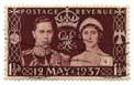 King George VI, Elizabeth Bowes-Lyon - 12 May 1937, Postage Revenue