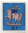 Zinnfigur um 1860 - Wohlfahrtsmarke 1969