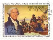 Bi-centenaire des Etats-unis 1776-1976 - George Washington traversant la Delaware 1776 - poste aÃ©rienne