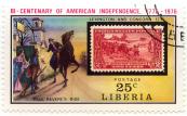 Bi-centenary of American Independence 1776-1976 - Lexington and Concord, 1776 - Paul RiverÂ´s ride
