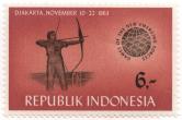 Games of the new emerging forces - Onward! No retreat! - Djakarta, November 10-22-1963