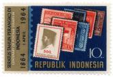 Seratus tahun perangko di Indonesia - Centenary of postage stamps in Indonesia - 1 April 1864 - 1964