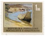 Republika Popullore Socialiste e Shqiperise - V. mio artist | popullit - Liqeni pogradecit - Galeria e Arteve Figurative Tirane