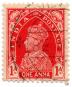 India Postage - One Anna