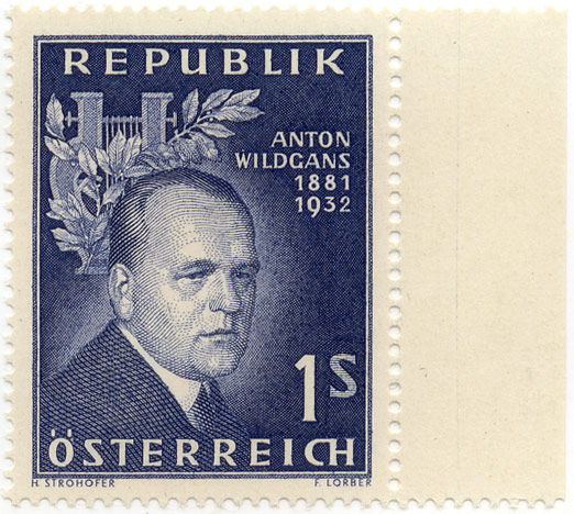 Anton Wildgans 1881-1932