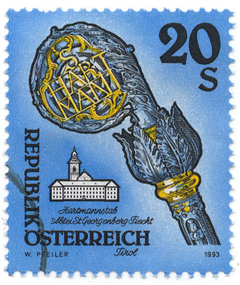 Hartmannstab Abtei St. Georgenberg Fiecht Tirol