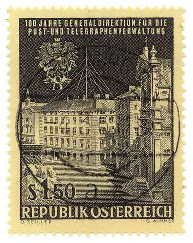 100 Jahre Generaldirektion fÃ¼r die Post- und Telegraphenverwaltung