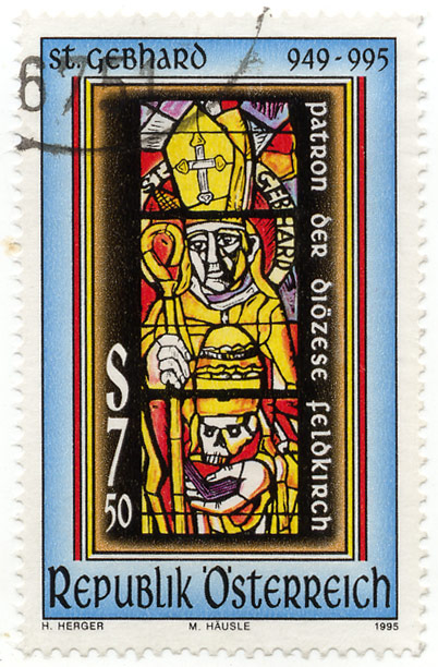 St. Gebhard - 949-995 - Patron der DiÃ¶zese Feldkirch