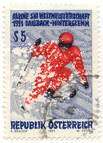 Alpine Ski Weltmeisterschaft 1991 Saalbach-Hinterglemm