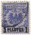 Reichspost - 1 Piaster