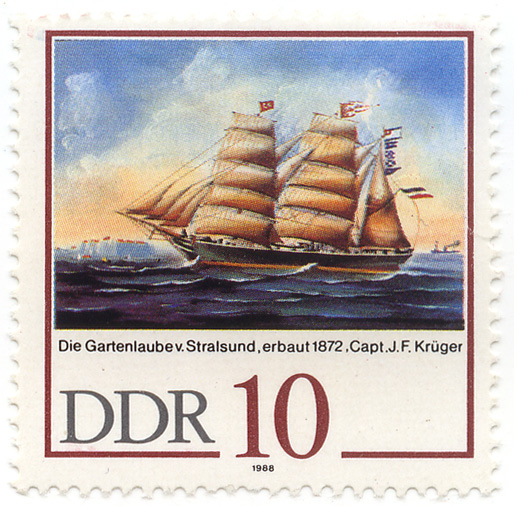 Die Gartenlaube von Stralsund, erbaut 1872, Capt. J.F. KrÃ¼ger
