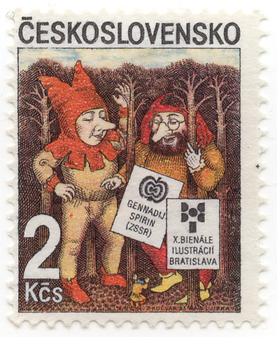 Gennadij Spirin (ZSSR) - X. BienÃ¡le IlustrÃ¡cii Bratislava