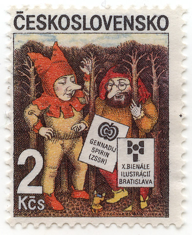 Gennadij Spirin (ZSSR) - X. BienÃ¡le IlustrÃ¡cii Bratislava