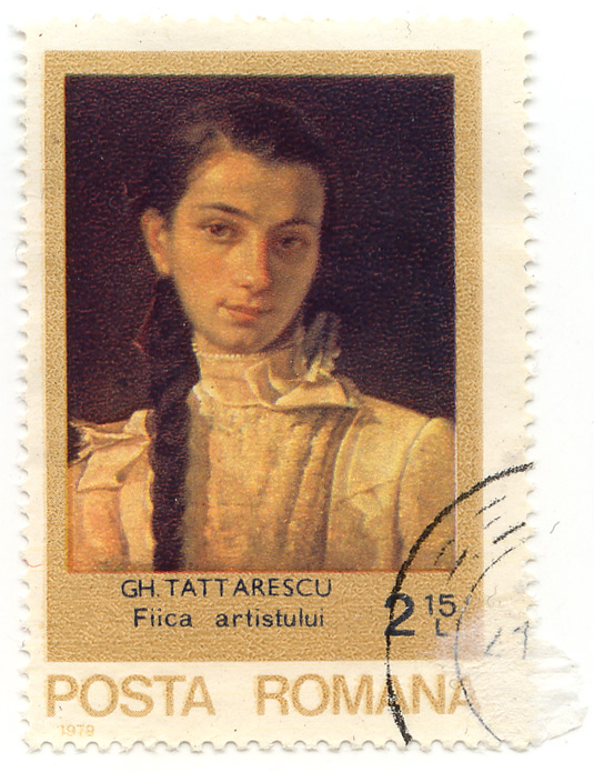 Gh. Tattarescu - Fiica artistului